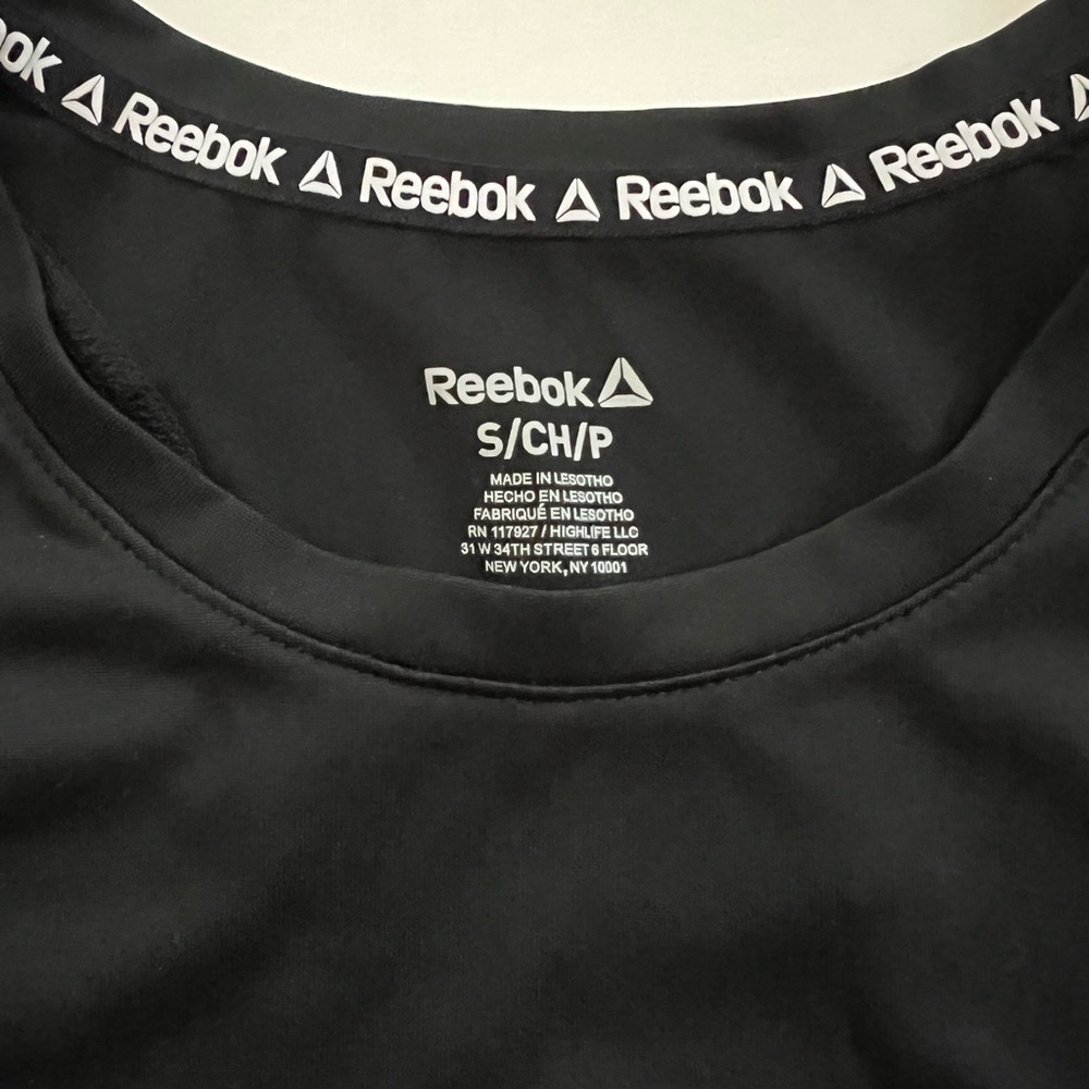 Reebok black workout tank, size small. - Picture 2 of 4